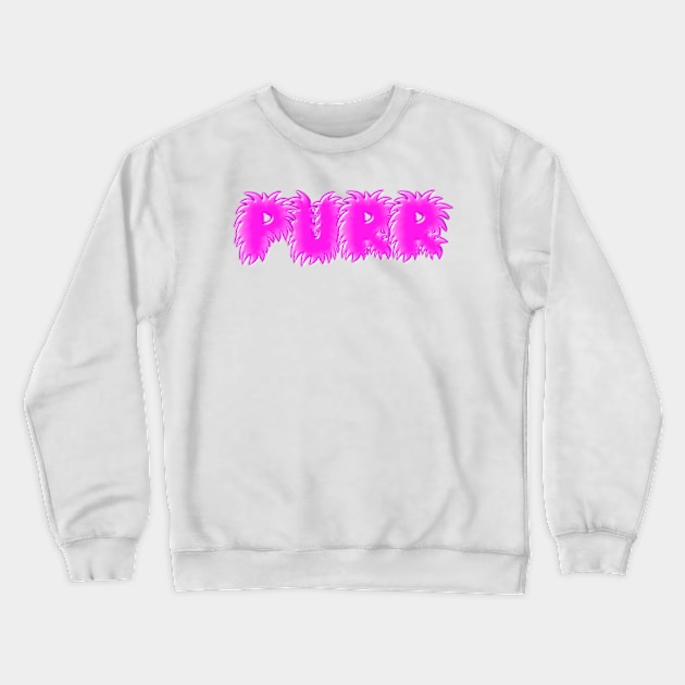 Purr Crewneck Sweatshirt by BoonieDunes